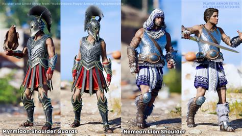 Player Armor Extra Customizations at Assassin's Creed Odyssey 